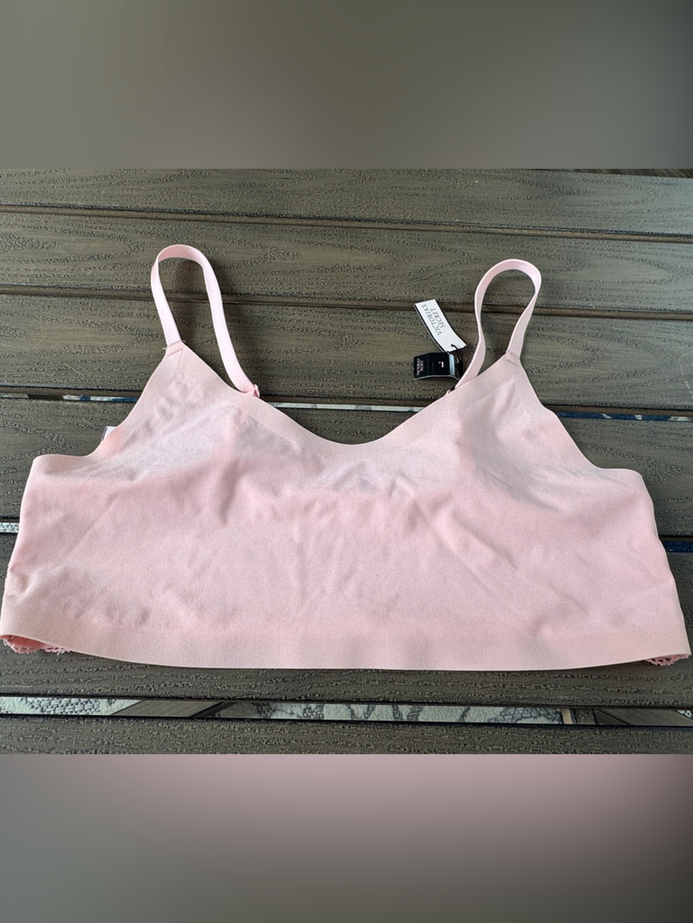 Victoria's Secret Pale Pink Seamless Stretch Bralette